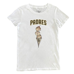 San Diego Padres Tiny Turnip Women's Triple Scoop T-Shirt | MLB Outlet
