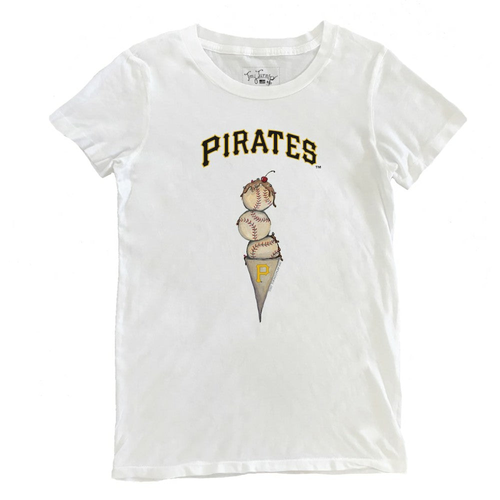 Pittsburgh Pirates Tiny Turnip Women's Triple Scoop T-Shirt | MLB Shop