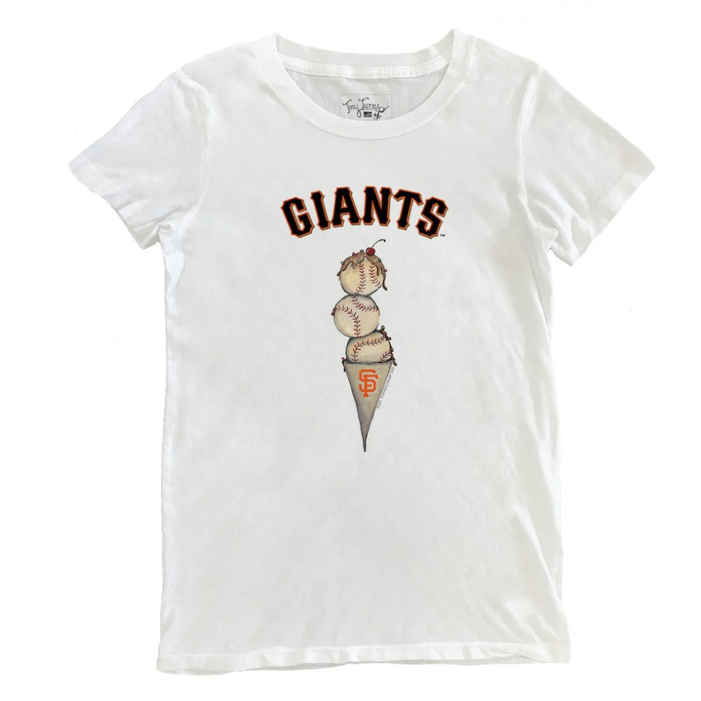 San Francisco Giants Tiny Turnip Women's Triple Scoop T-Shirt | MLB Outlet