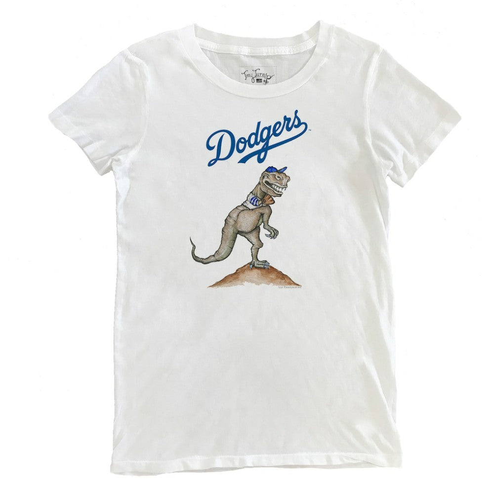 Los Angeles Dodgers Tiny Turnip Women's TT Rex T-Shirt | MLB US