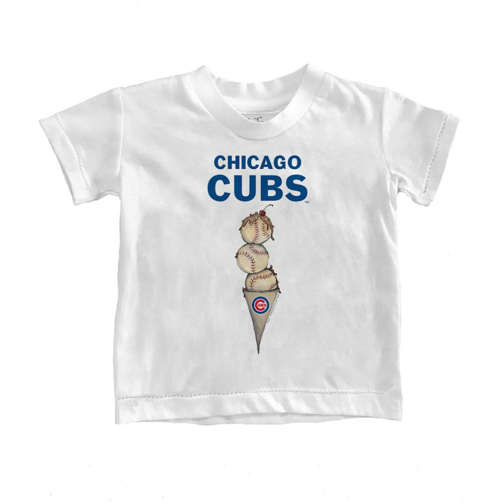 Chicago Cubs Tiny Turnip Youth Triple Scoop T-Shirt | MLB For sale