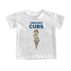 Chicago Cubs Tiny Turnip Youth Triple Scoop T-Shirt | MLB For sale