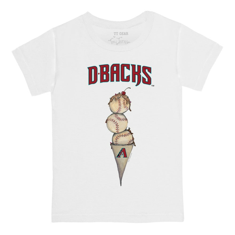Arizona Diamondbacks Tiny Turnip Youth Triple Scoop T-Shirt | MLB Sale