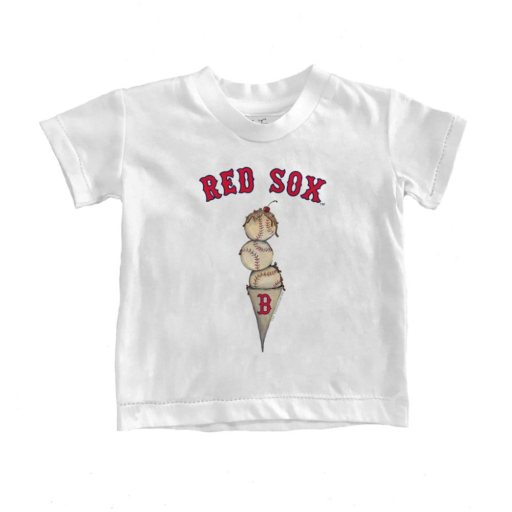 Boston Red Sox Tiny Turnip Youth Triple Scoop T-Shirt | MLB Outlet