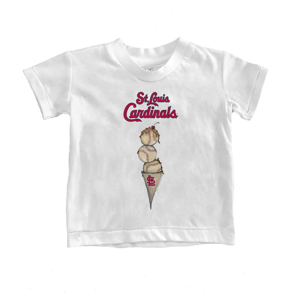 St. Louis Cardinals Tiny Turnip Youth Triple Scoop T-Shirt | MLB On Sale
