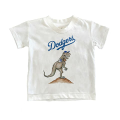 Los Angeles Dodgers Tiny Turnip Youth TT Rex T-Shirt | MLB Outlet