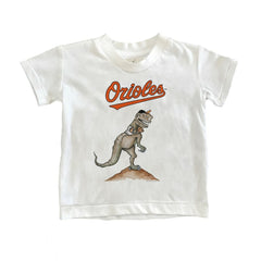 Baltimore Orioles Tiny Turnip Youth TT Rex T-Shirt | MLB Discount