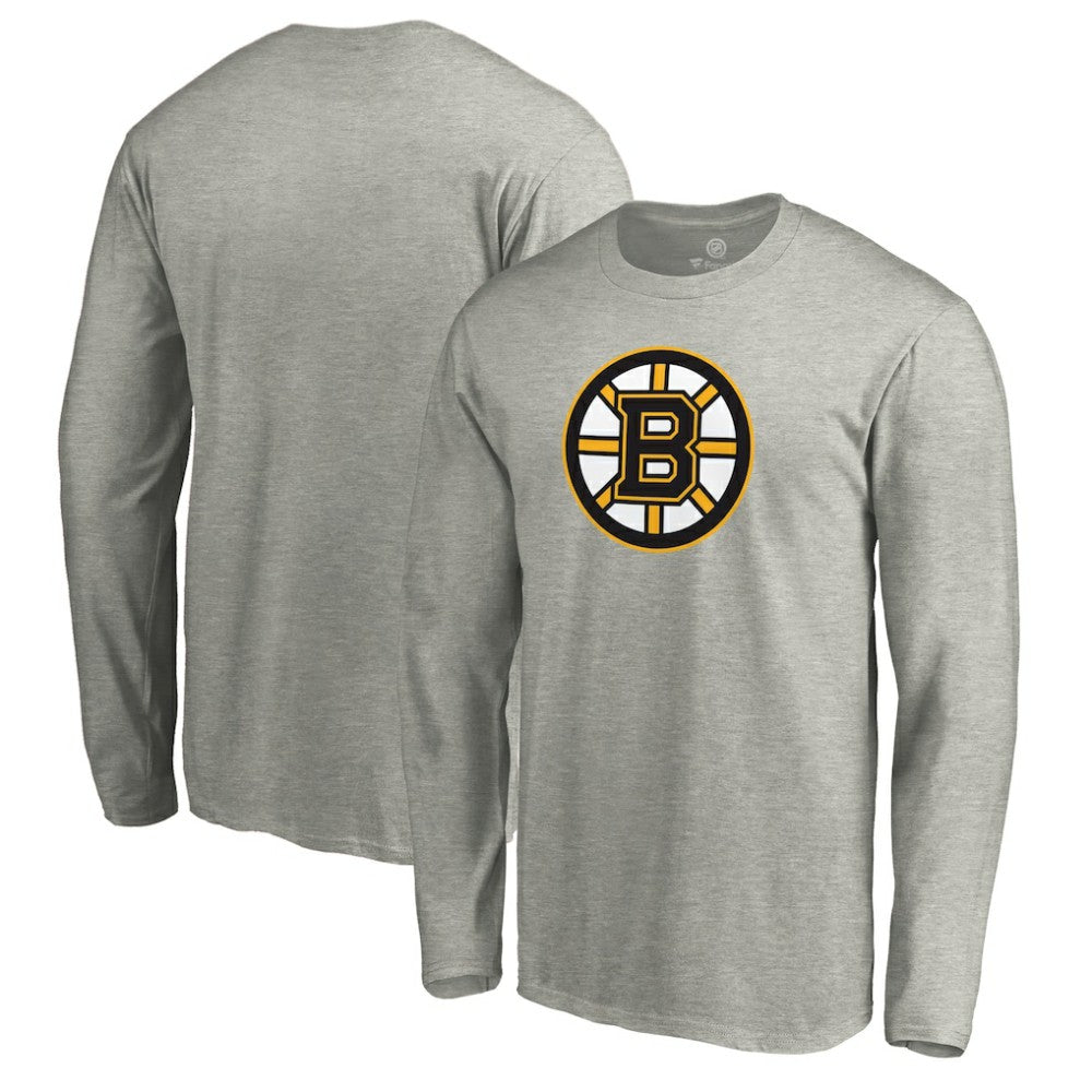 Boston Bruins Primary Logo Long Sleeve T-Shirt For Sale