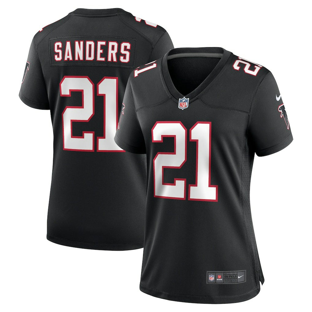 Atlanta Falcons Nike Deion Sanders  Women's Alternate Retired Player Game Jersey