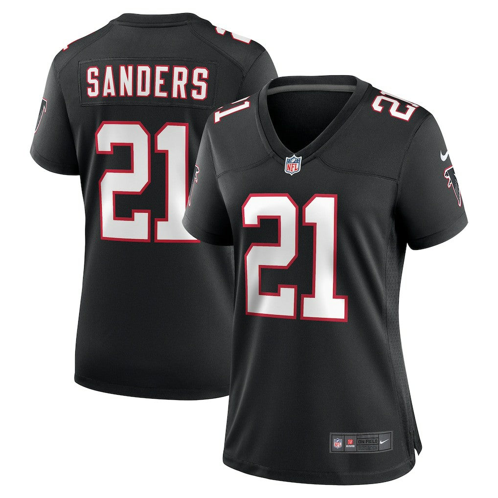 Atlanta Falcons Nike Deion Sanders  Women's Alternate Retired Player Game Jersey