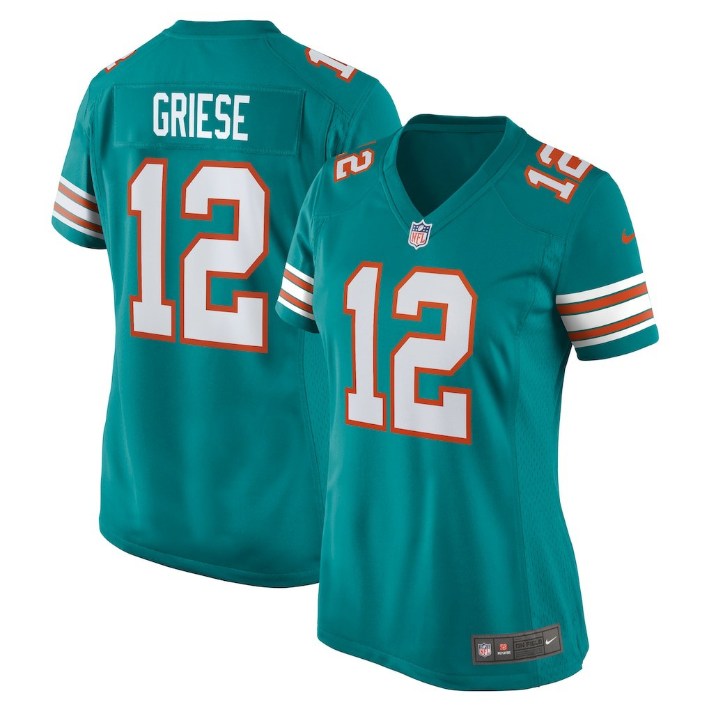 Miami Dolphins Nike Bob Griese  Women's Retired Player Jersey