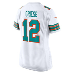 Miami Dolphins Nike Bob Griese  Women's Retired Player Jersey