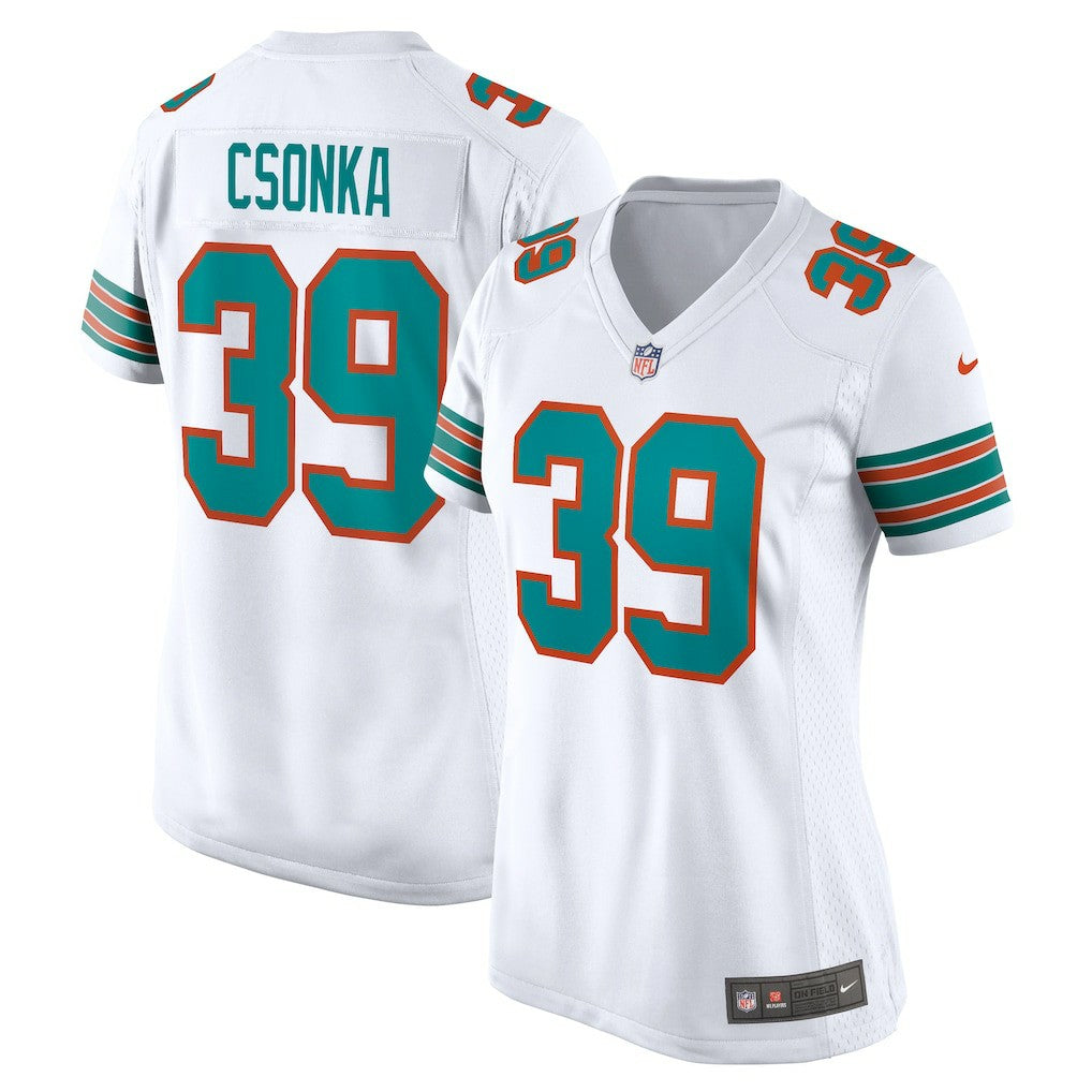 Miami Dolphins Nike Larry Csonka  Women's Retired Player Jersey