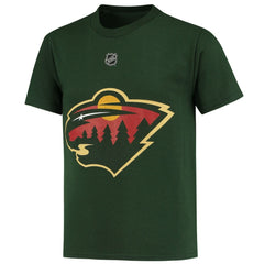 Kirill Kaprizov Minnesota Wild Youth Player Name & Number T-Shirt Discount