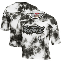 Toronto Raptors Women's Hardwood Classics Tie-Dye Cropped T-Shirt Online