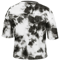Toronto Raptors Women's Hardwood Classics Tie-Dye Cropped T-Shirt Online