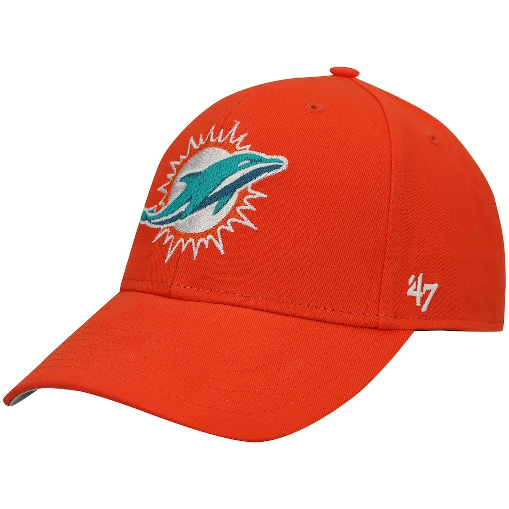 Miami Dolphins 47 brand '47 Youth Secondary MVP Adjustable Hat