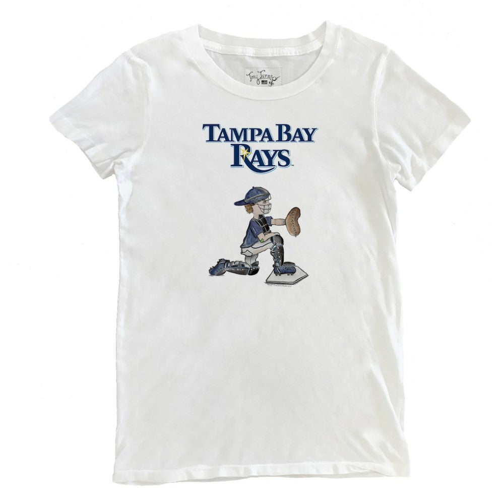 Tampa Bay Rays Tiny Turnip Women's Caleb the Catcher T-Shirt | MLB New
