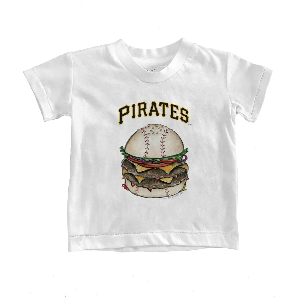Pittsburgh Pirates Tiny Turnip Youth Burger T-Shirt | MLB On Sale