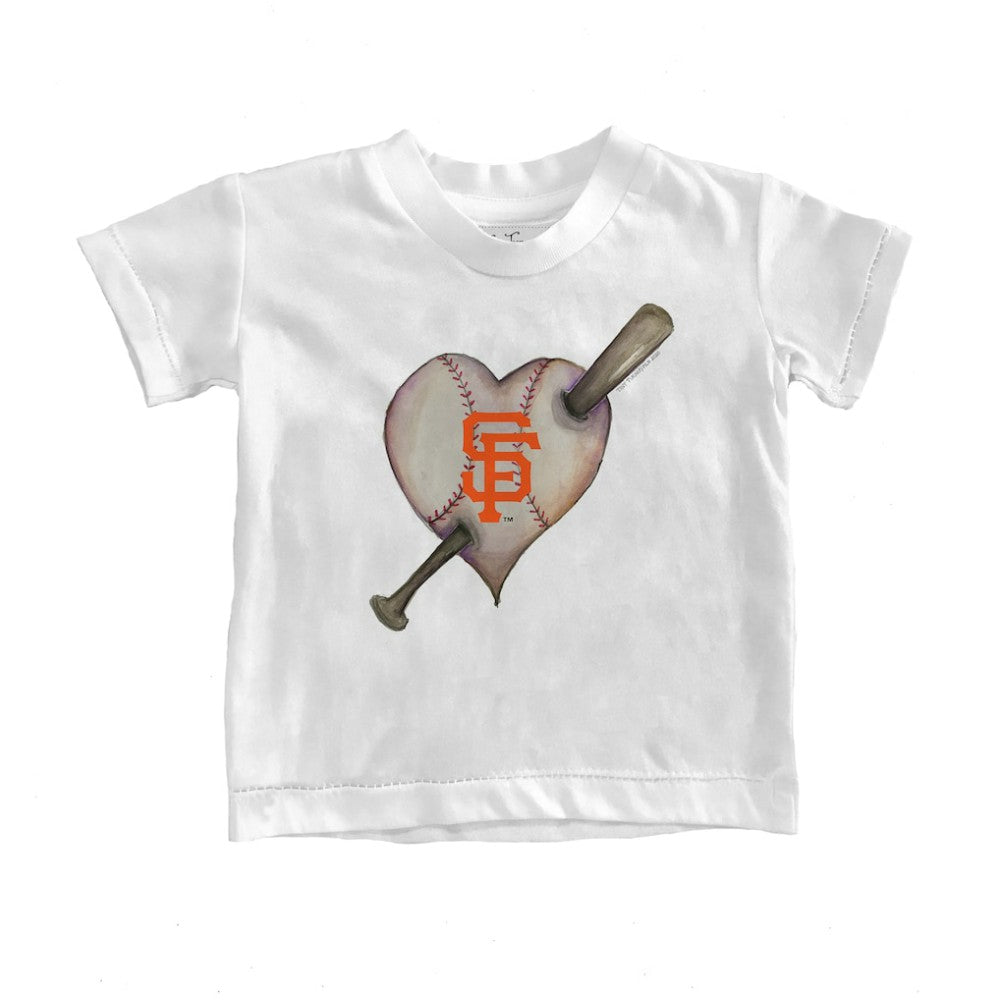San Francisco Giants Tiny Turnip Youth Heart Bat T-Shirt | MLB Online