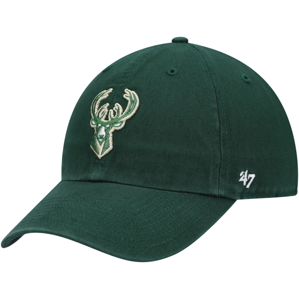 Milwaukee Bucks '47 Core Logo Clean Up Adjustable Hat On Sale