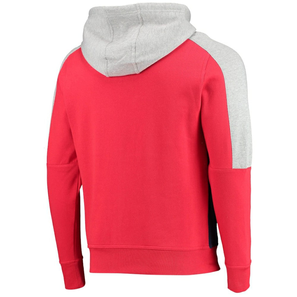 Washington Capitals Starter Playoffs Color Block Full-Zip Hoodie On Sale