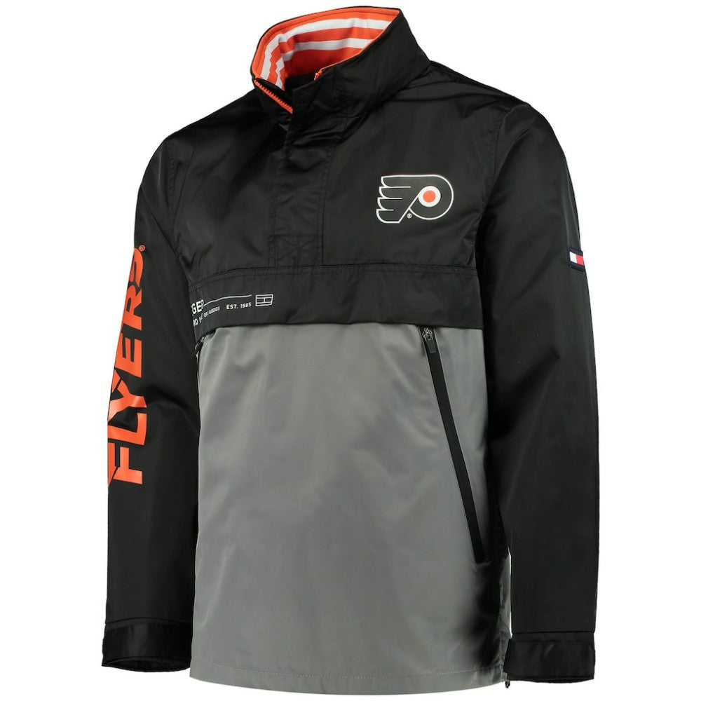 Philadelphia Flyers Tommy Hilfiger Anorak Quarter-Zip Hoodie Jacket Sale