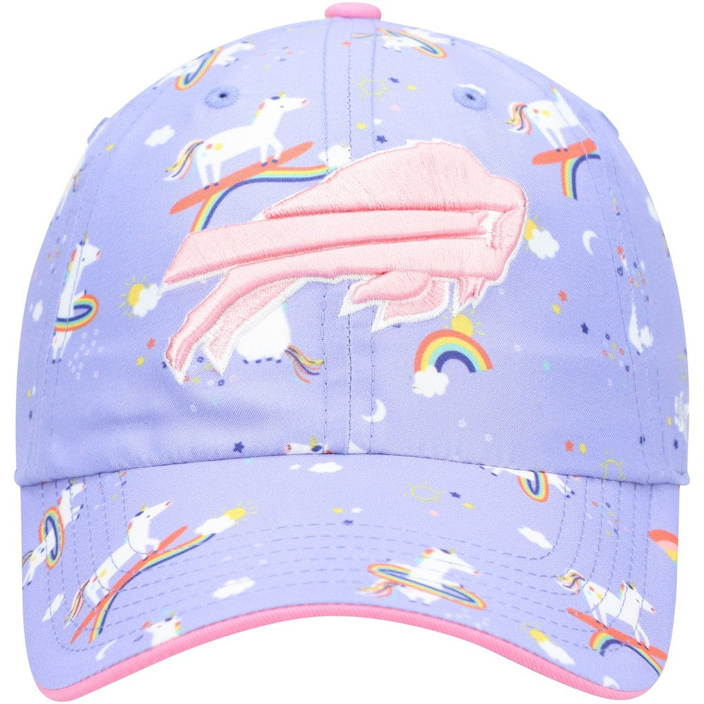 Buffalo Bills 47 brand '47 Girls Preschool Unicorn Clean Up Adjustable Hat