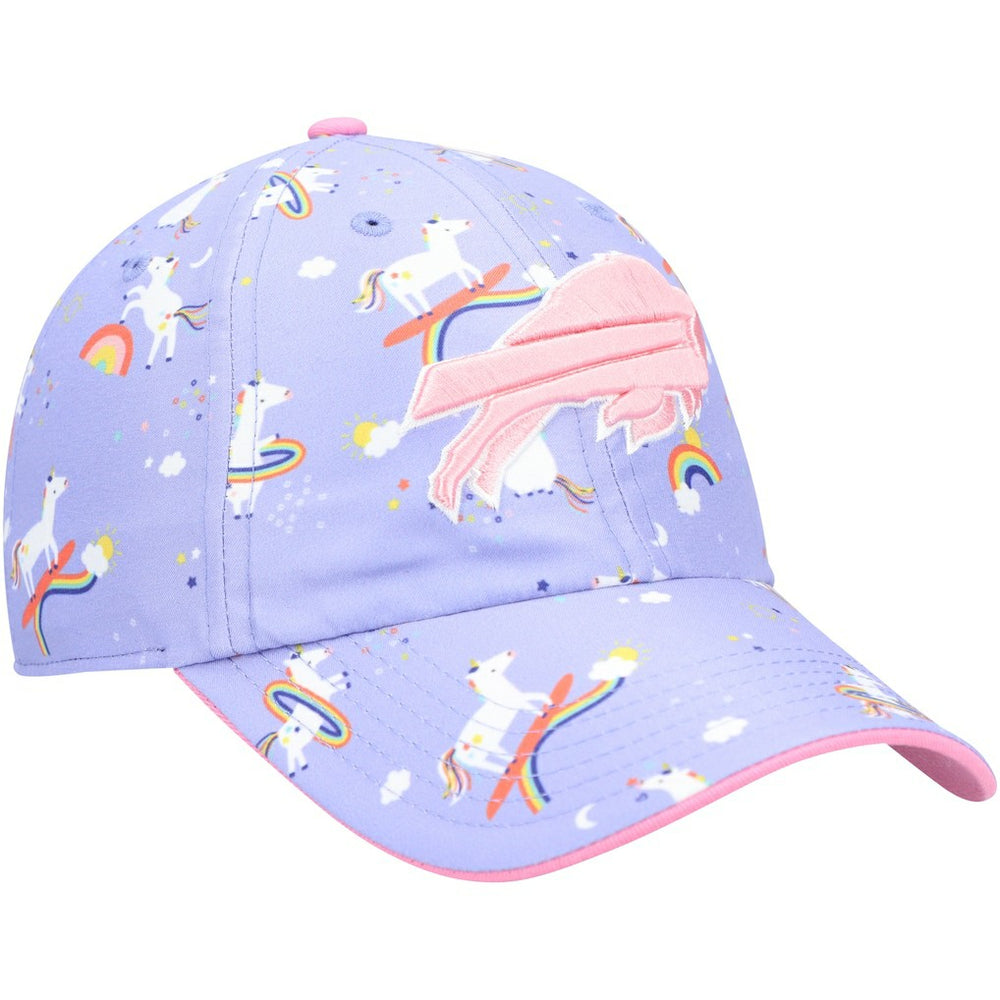 Buffalo Bills 47 brand '47 Girls Preschool Unicorn Clean Up Adjustable Hat