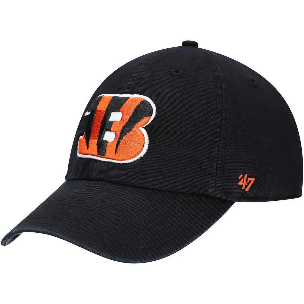 Cincinnati Bengals 47 brand '47 Youth Logo Clean Up Adjustable Hat