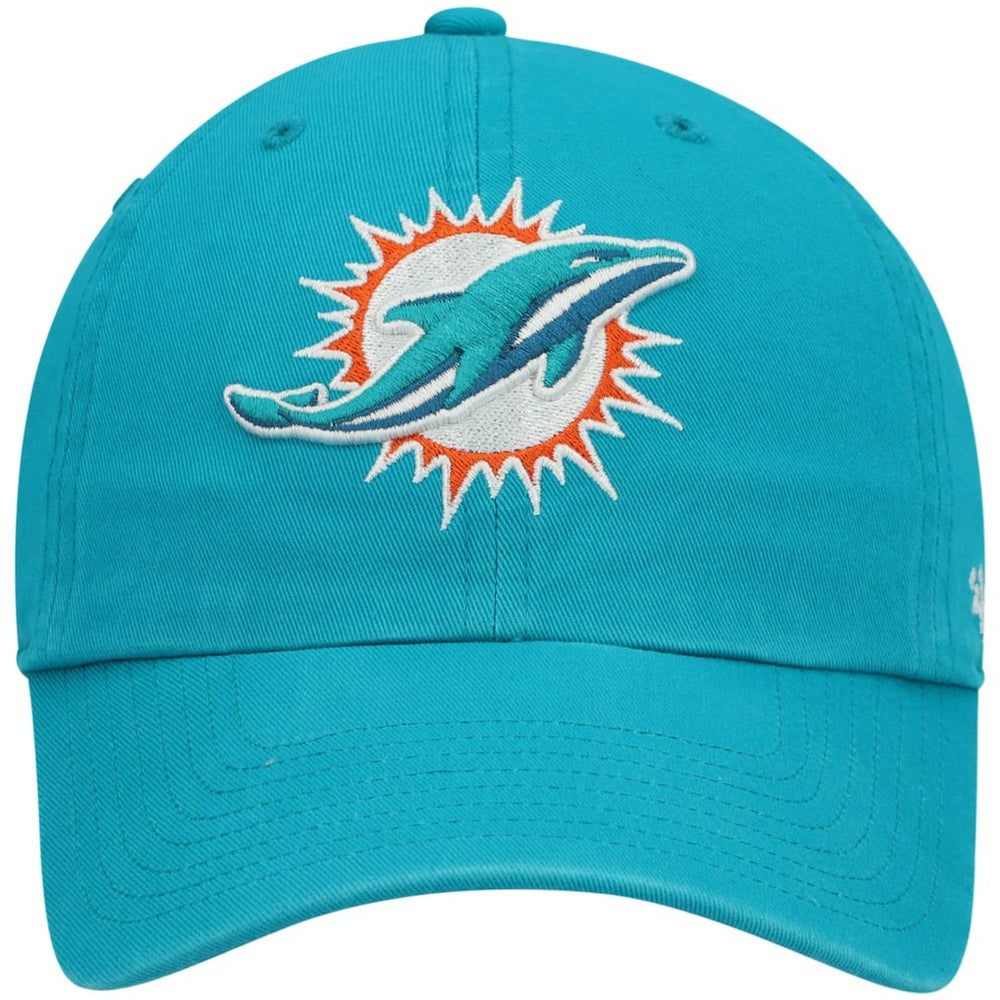 Miami Dolphins 47 brand '47 Youth Logo Clean Up Adjustable Hat