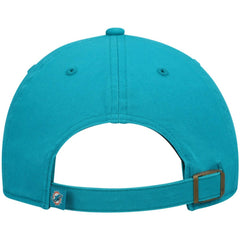 Miami Dolphins 47 brand '47 Youth Logo Clean Up Adjustable Hat
