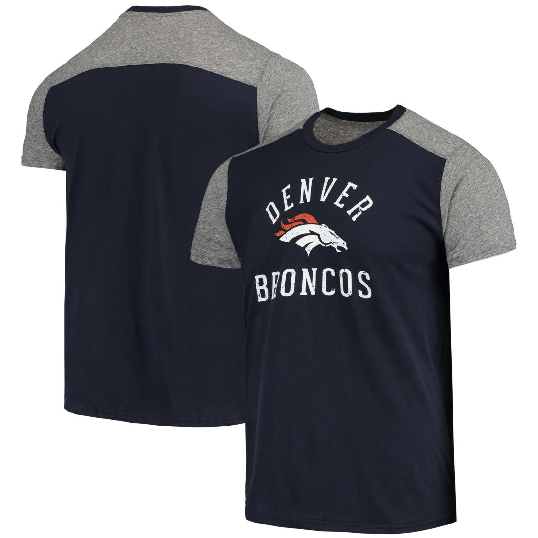 Denver Broncos  Majestic Threads Field Goal Slub T-Shirt