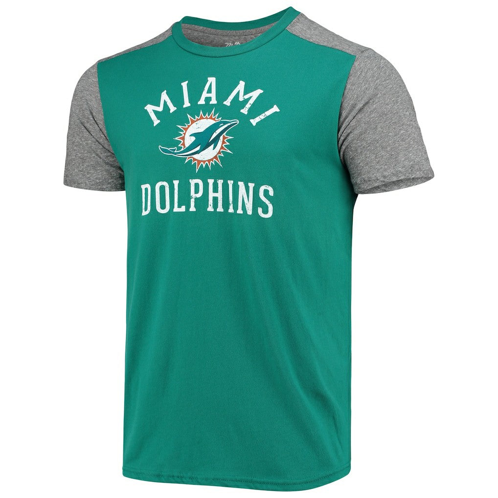 Miami Dolphins  Majestic Threads Field Goal Slub T-Shirt