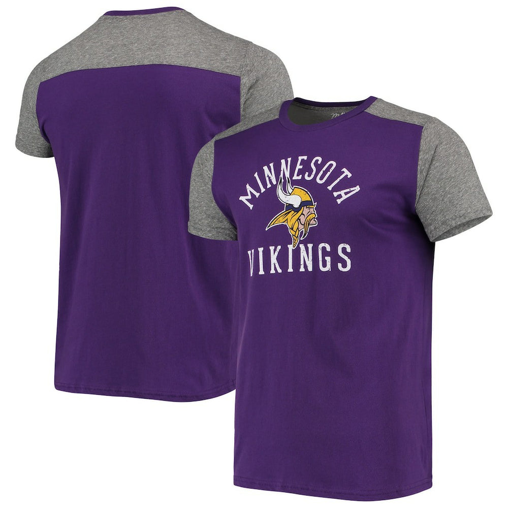 Minnesota Vikings  Majestic Threads Field Goal Slub T-Shirt