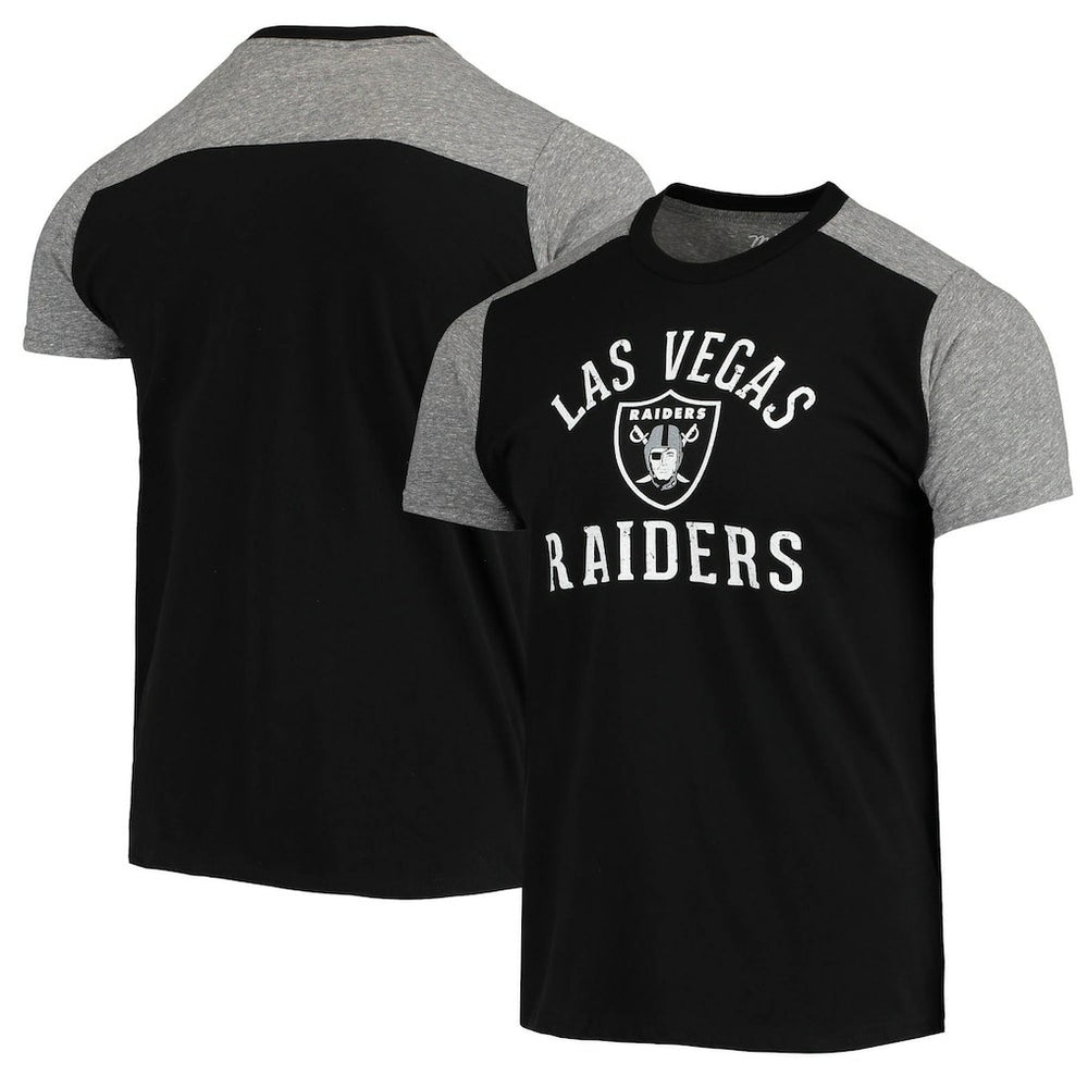 Las Vegas Raiders  Majestic Threads Field Goal Slub T-Shirt