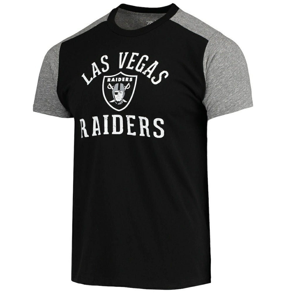 Las Vegas Raiders  Majestic Threads Field Goal Slub T-Shirt