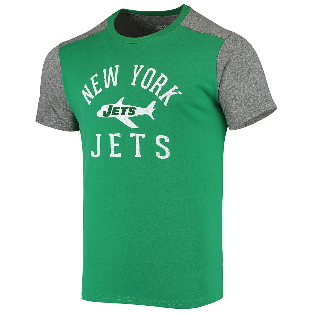 New York Jets  Majestic Threads Gridiron Classics Field Goal Slub T-Shirt