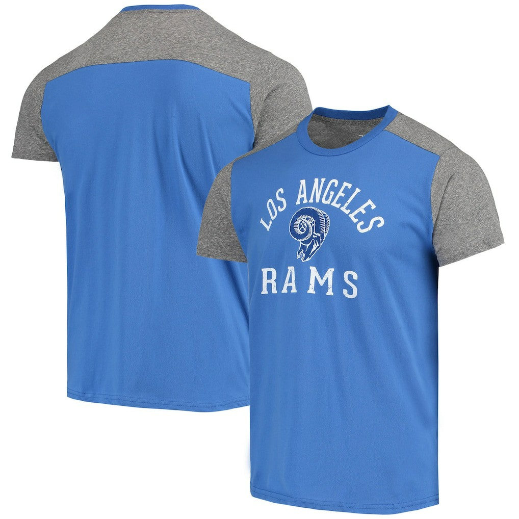 Los Angeles Rams  Majestic Threads Gridiron Classics Field Goal Slub T-Shirt