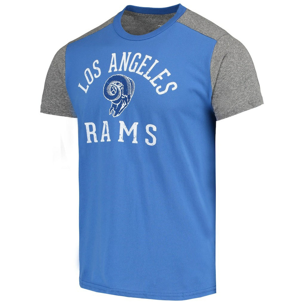 Los Angeles Rams  Majestic Threads Gridiron Classics Field Goal Slub T-Shirt