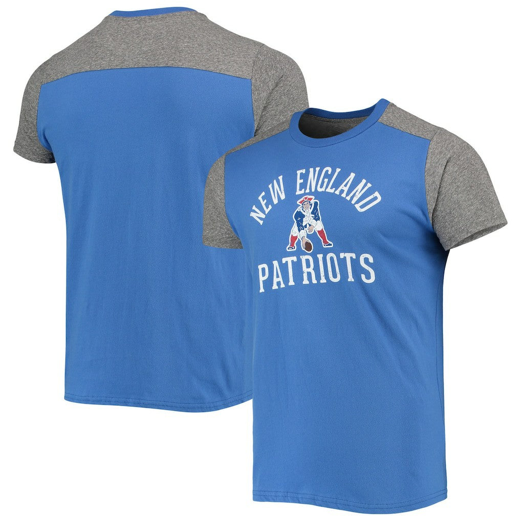 New England Patriots  Majestic Threads Gridiron Classics Field Goal Slub T-Shirt
