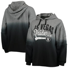 Las Vegas Raiders  Touch Women's Superstar Dip-Dye Pullover Hoodie