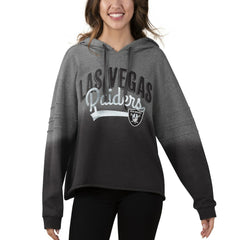Las Vegas Raiders  Touch Women's Superstar Dip-Dye Pullover Hoodie