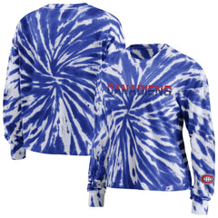 Montreal Canadiens WEAR by Erin Andrews Women's Tie-Dye Long Sleeve T-Shirt Outlet