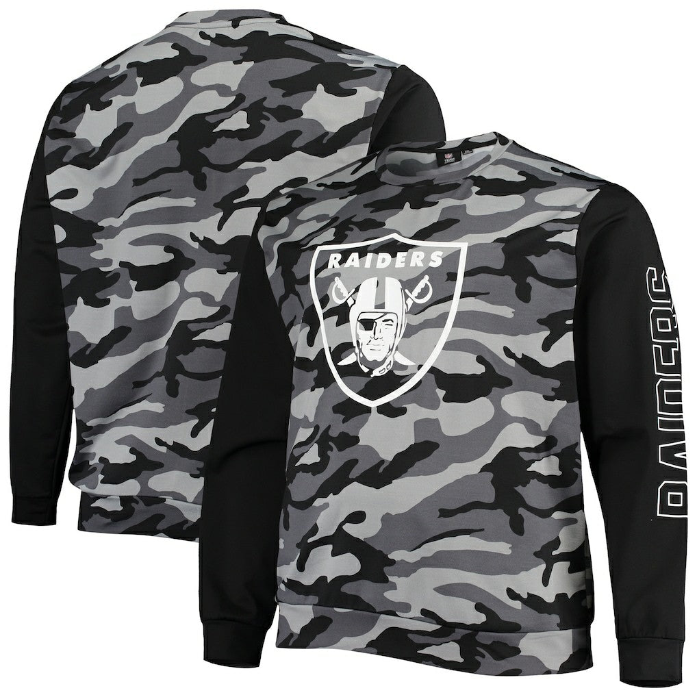 Las Vegas Raiders  FOCO Camo Long Sleeve T-Shirt