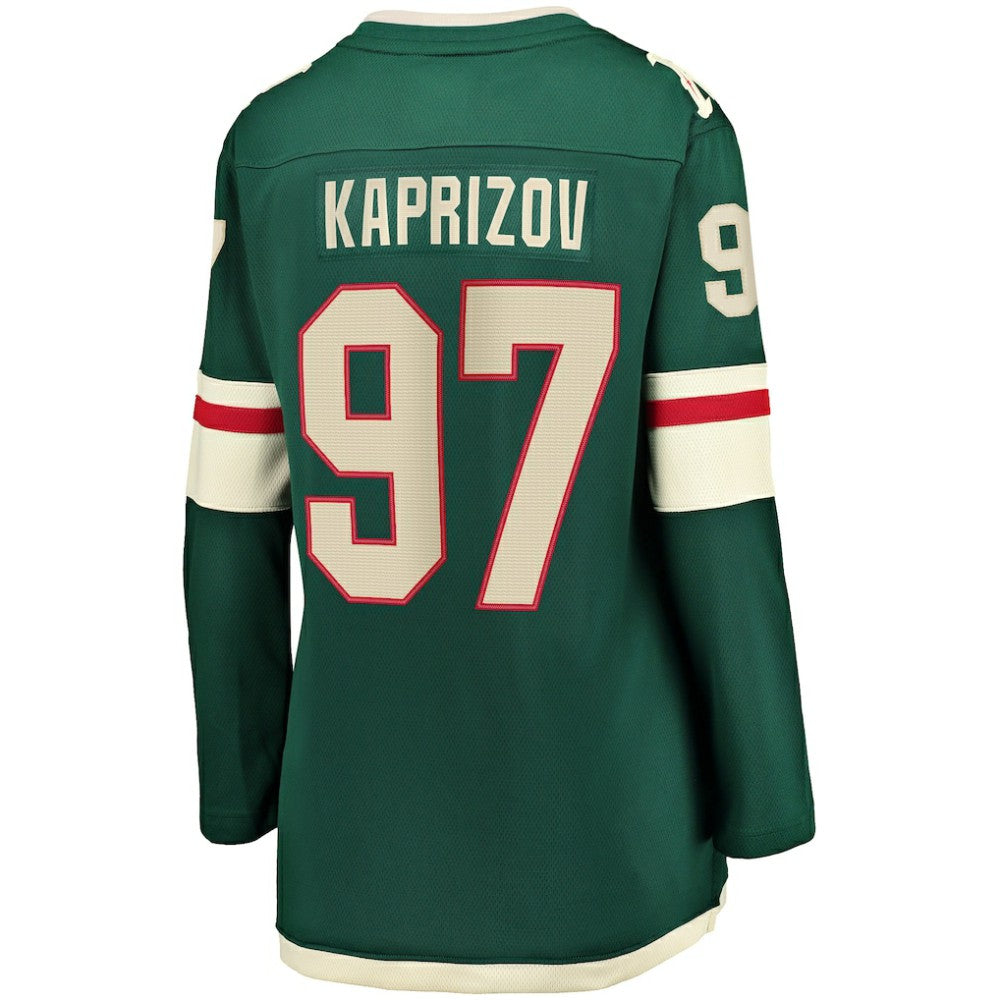 Kirill Kaprizov Minnesota Wild Fanatics Women's Home Breakaway Replica Jersey For Sale
