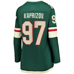 Kirill Kaprizov Minnesota Wild Fanatics Women's Home Breakaway Replica Jersey For Sale