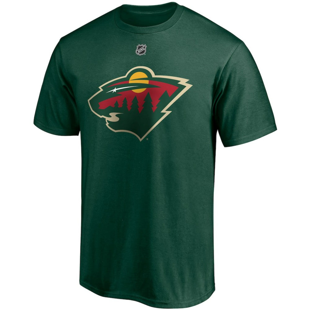 Kirill Kaprizov Minnesota Wild Fanatics Authentic Stack Name & Number T-Shirt Outlet