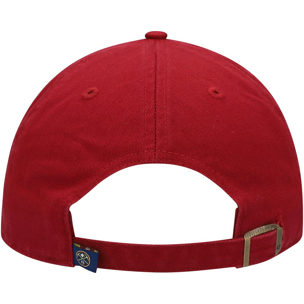 Denver Nuggets '47 Core Logo Clean Up Adjustable Hat sale For Sale