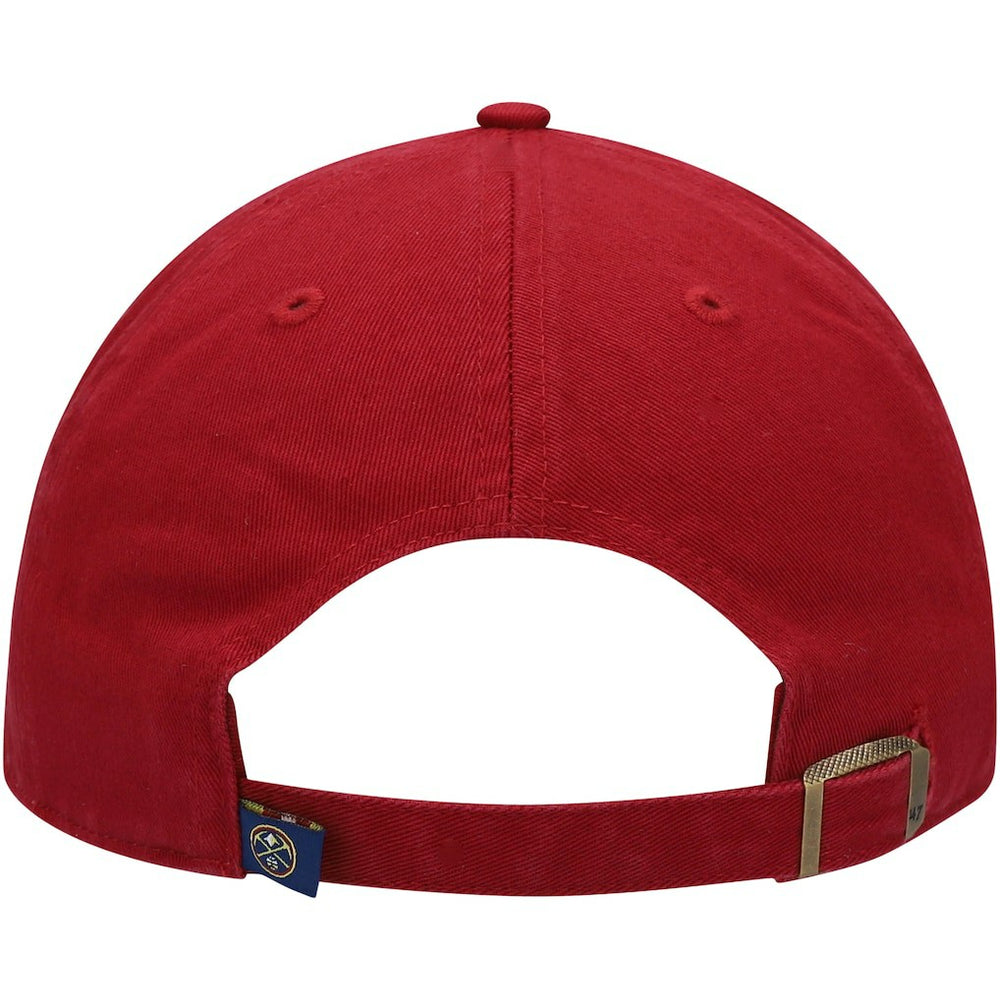 Denver Nuggets '47 Core Logo Clean Up Adjustable Hat sale For Sale